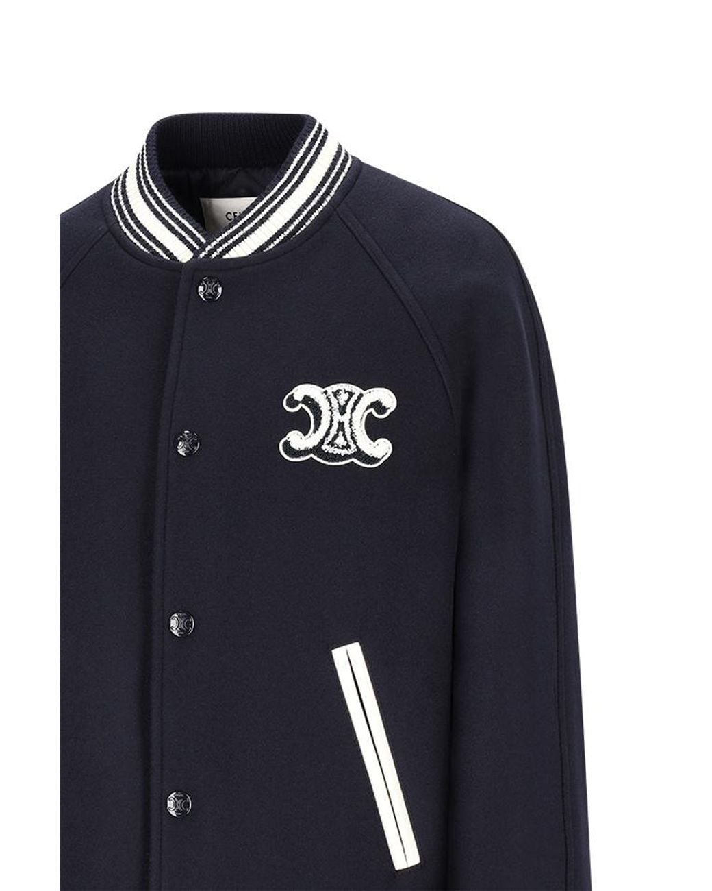 Céline Blue Bomber Jackets