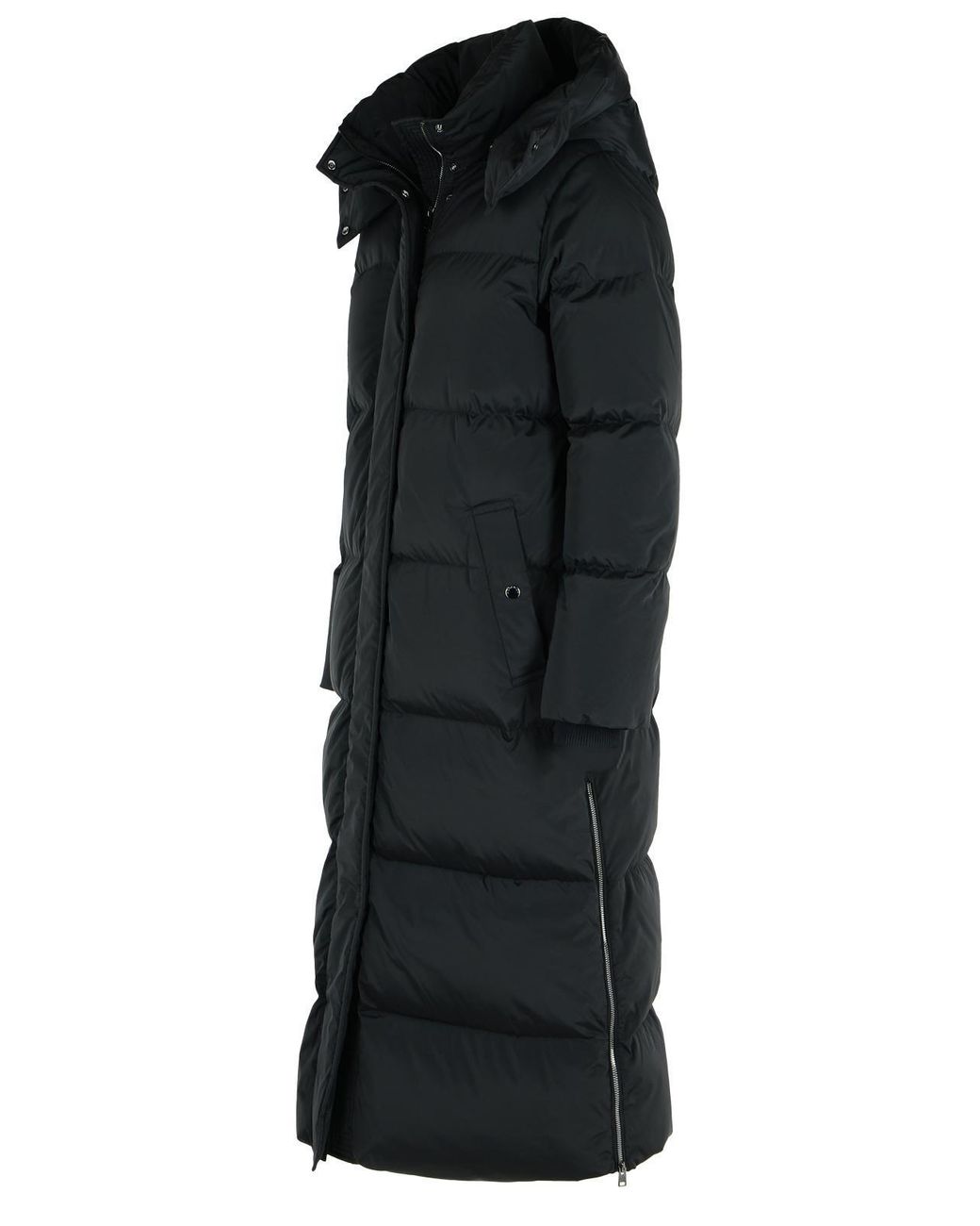 Woolrich Black Long Down Jacket