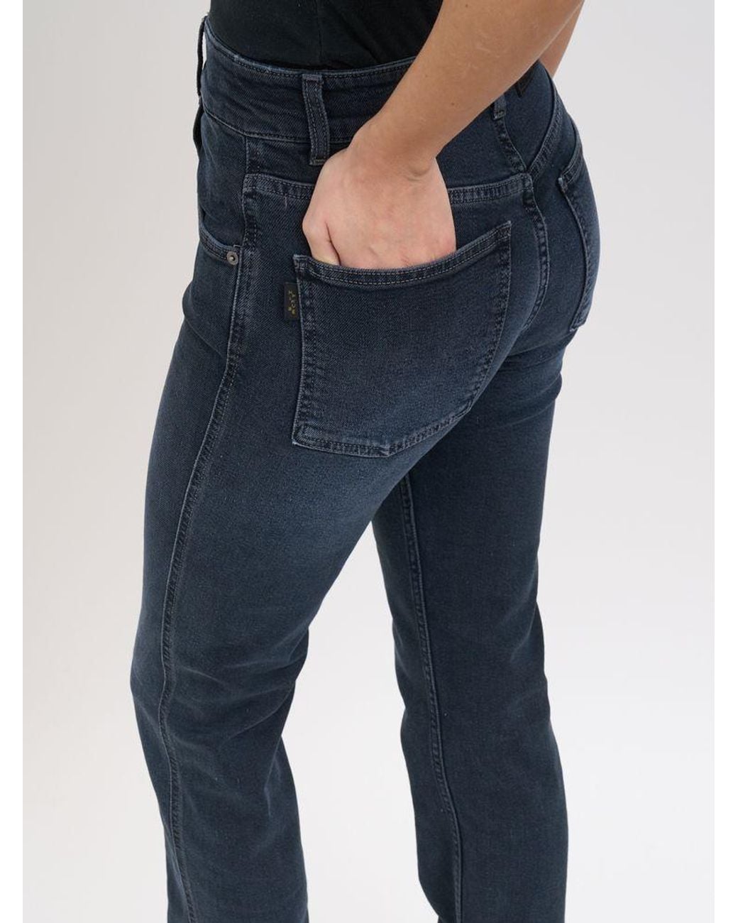 Haikure Blue Logo Jeans