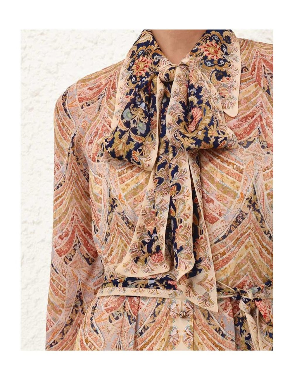 Zimmermann Natural Valiant Shirt Dress