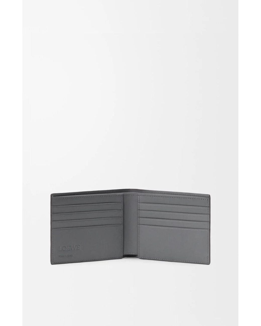 Loewe Gray Puzzle Bifold Wallet for men