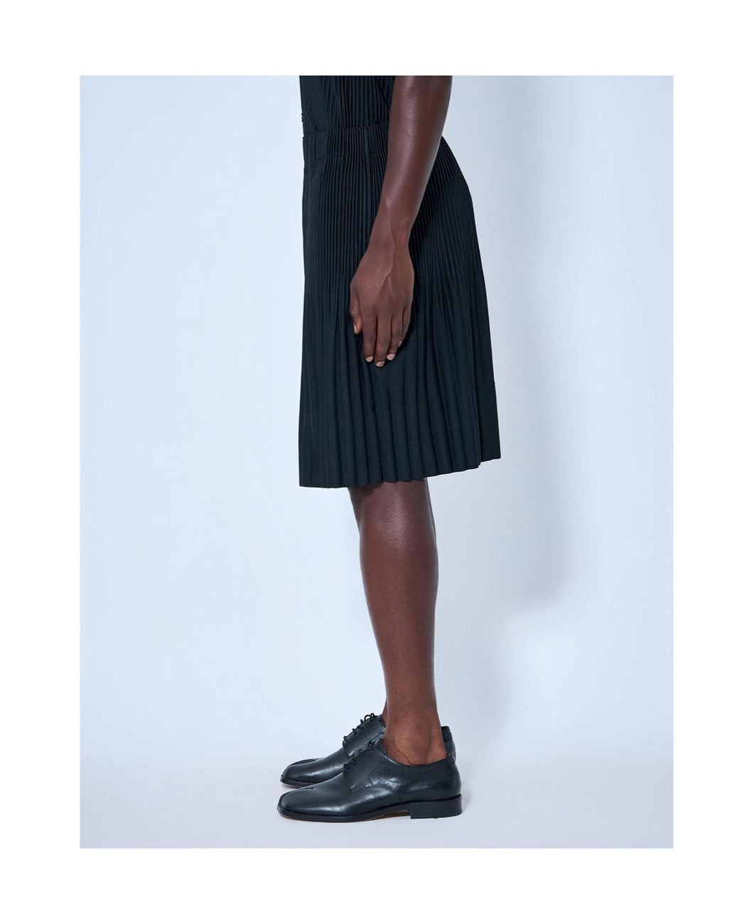 Homme Plissé Issey Miyake Black Homme Plissé Issey Miyake Monthly Colors June Pleated Shorts for men