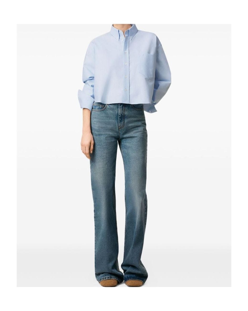 AMI Blue De Coeur' Shirt