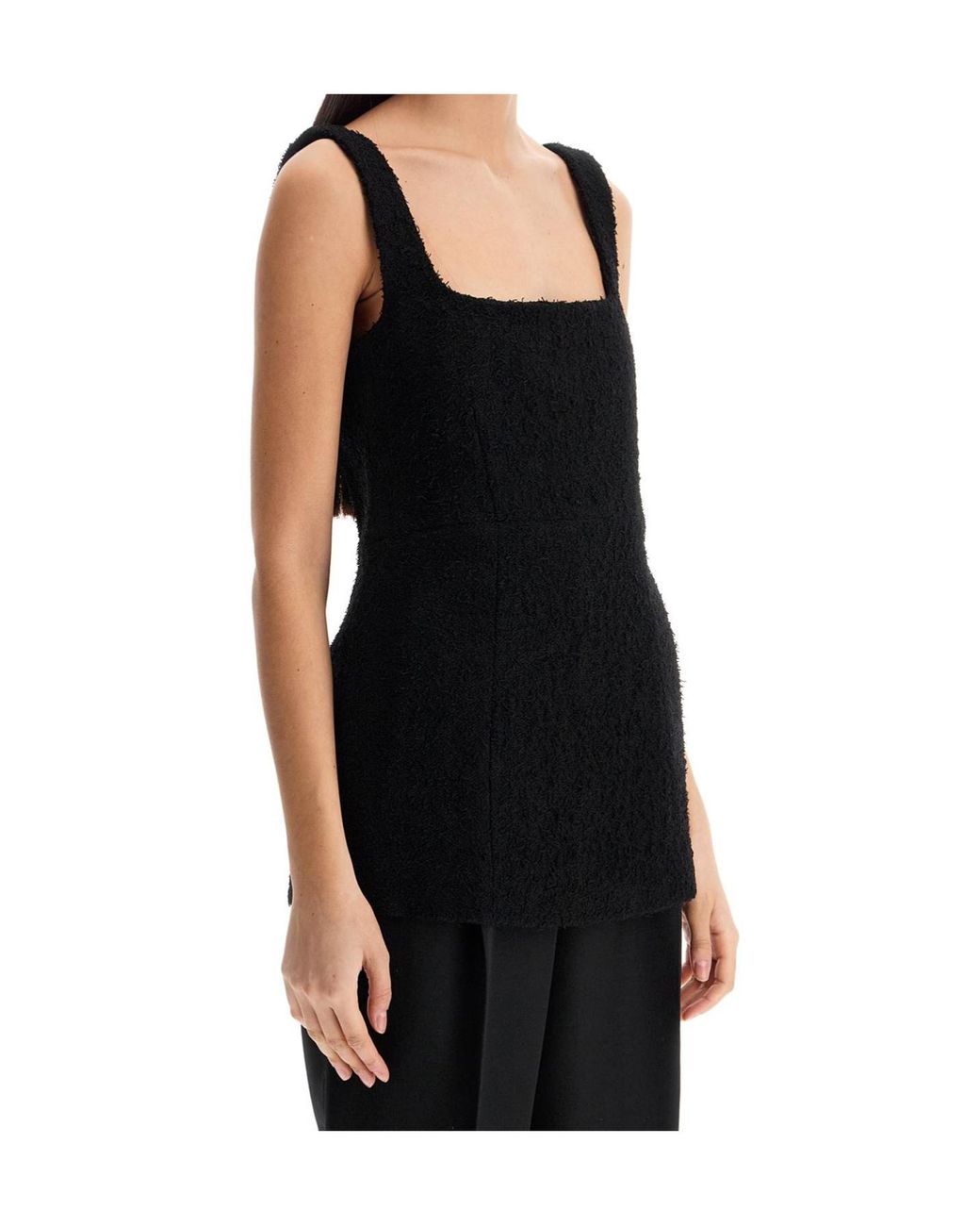 Totême Black Square Collar Sling