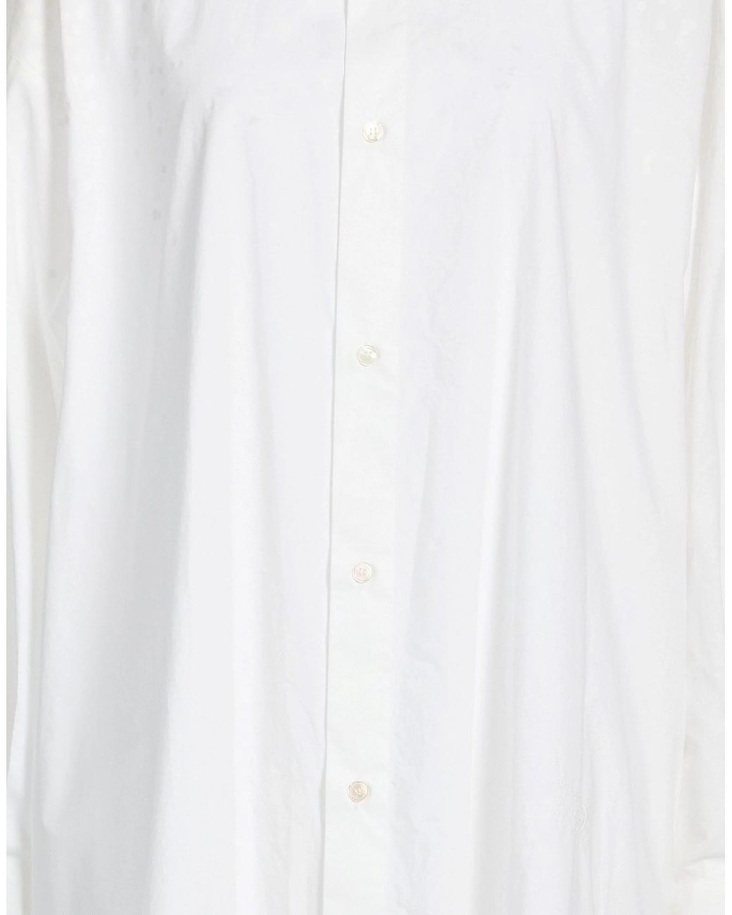 MM6 by Maison Margiela White Shirt Dresses