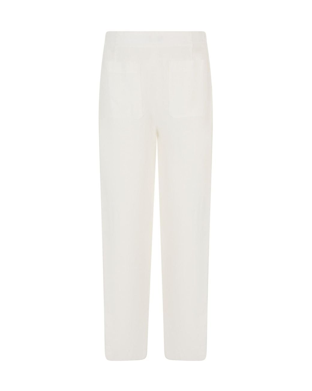 Vince Multicolor Elastic Waist Straight-Leg Pants