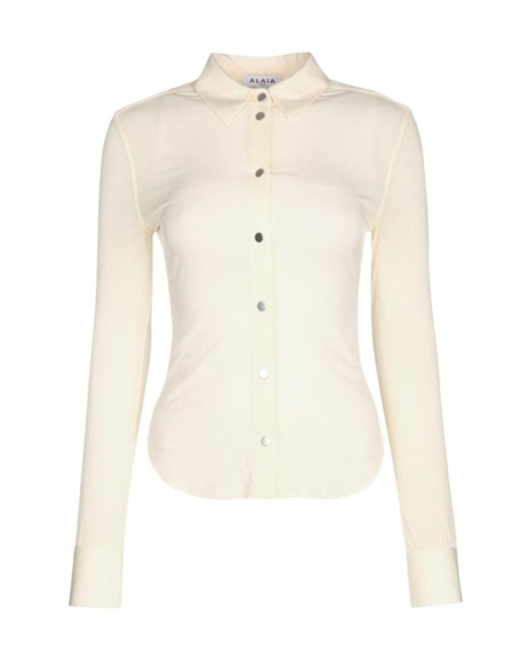 Alaïa White Long Sleeve Shirt