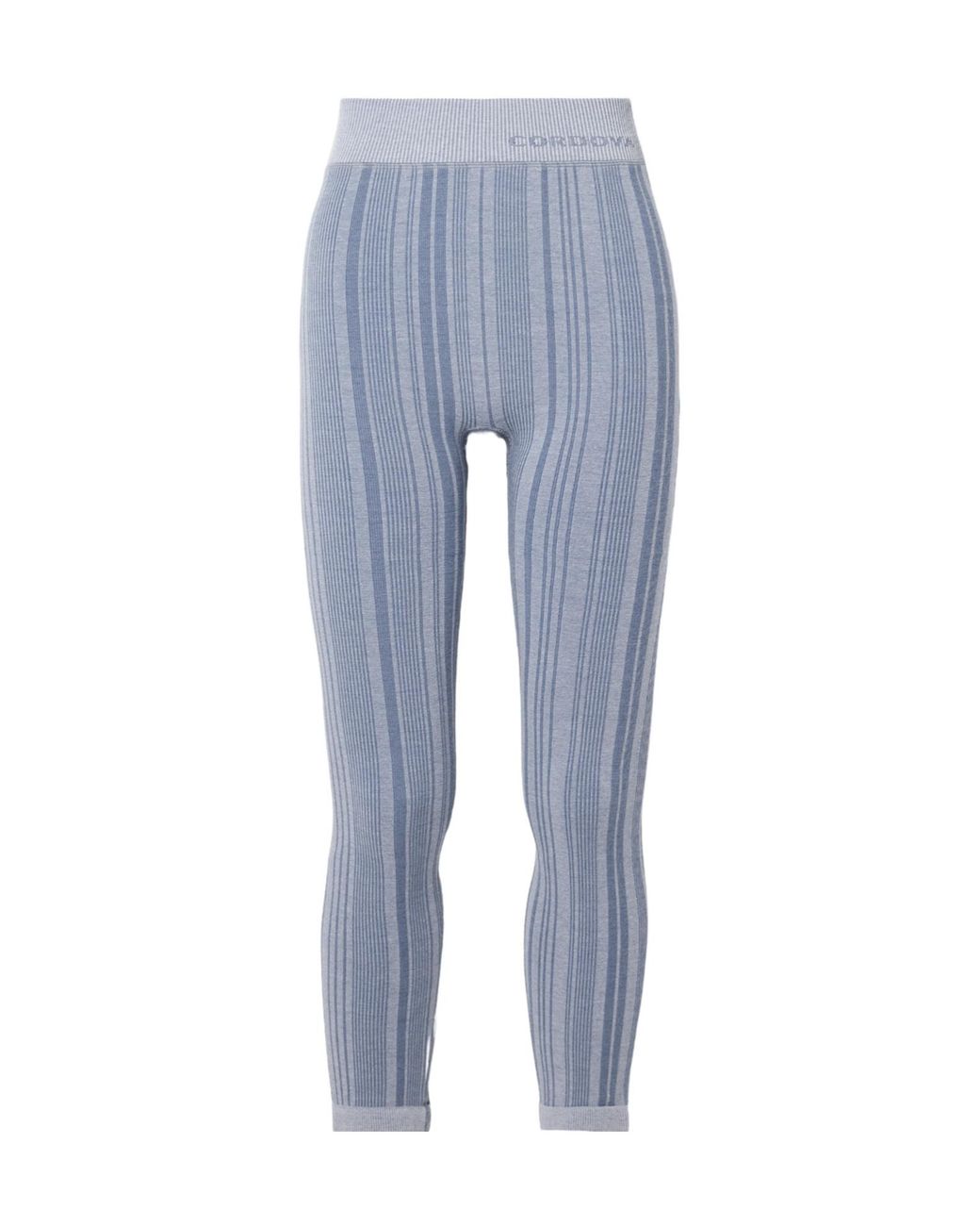 CORDOVA Blue Striped Elastic Sweatpants