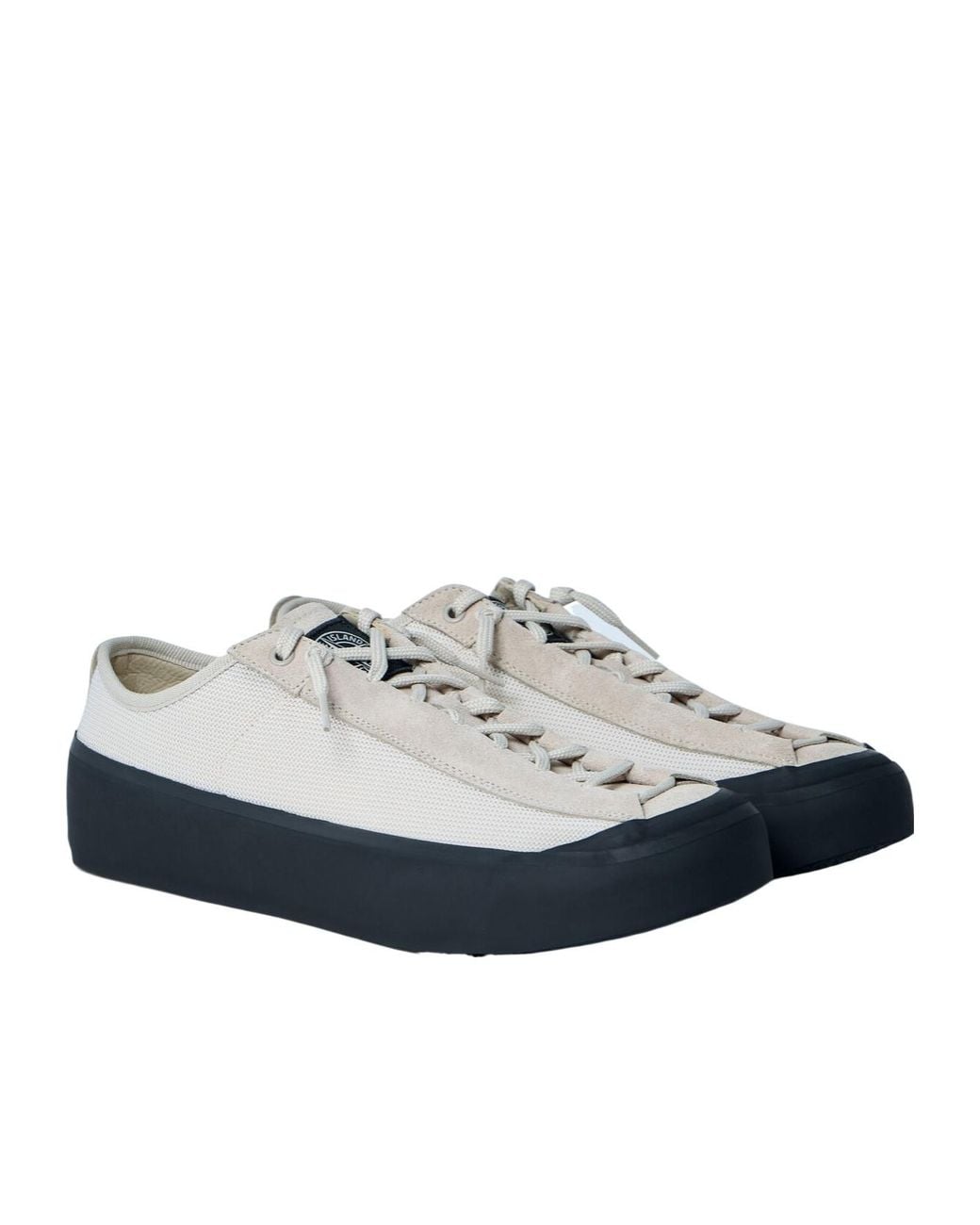 Stone Island Black Low-Top Sneakers for men