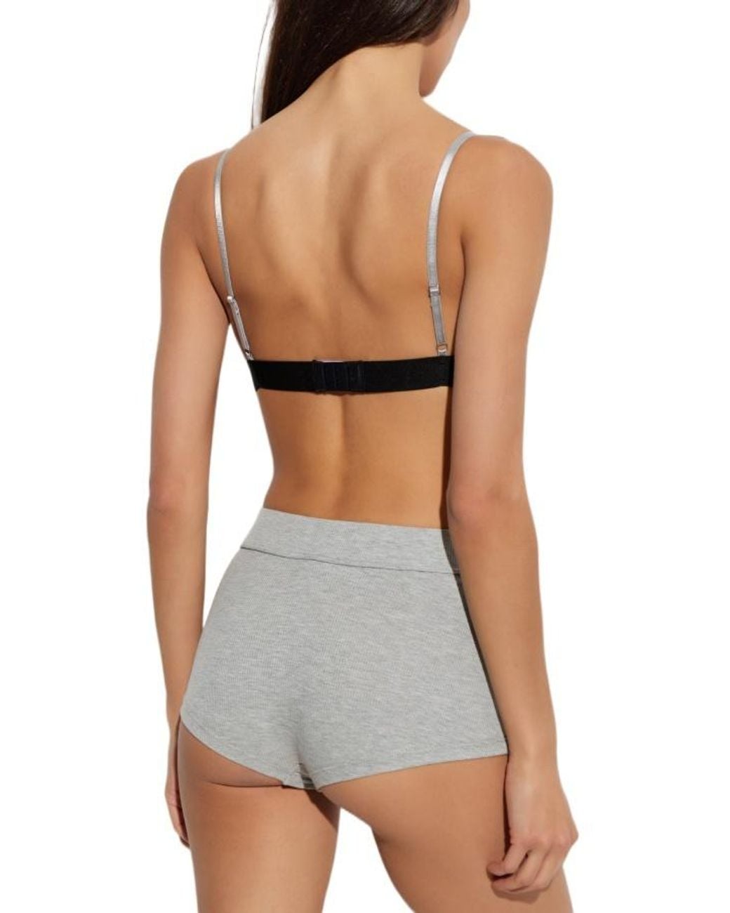 Palm Angels Gray Knitted Underwear
