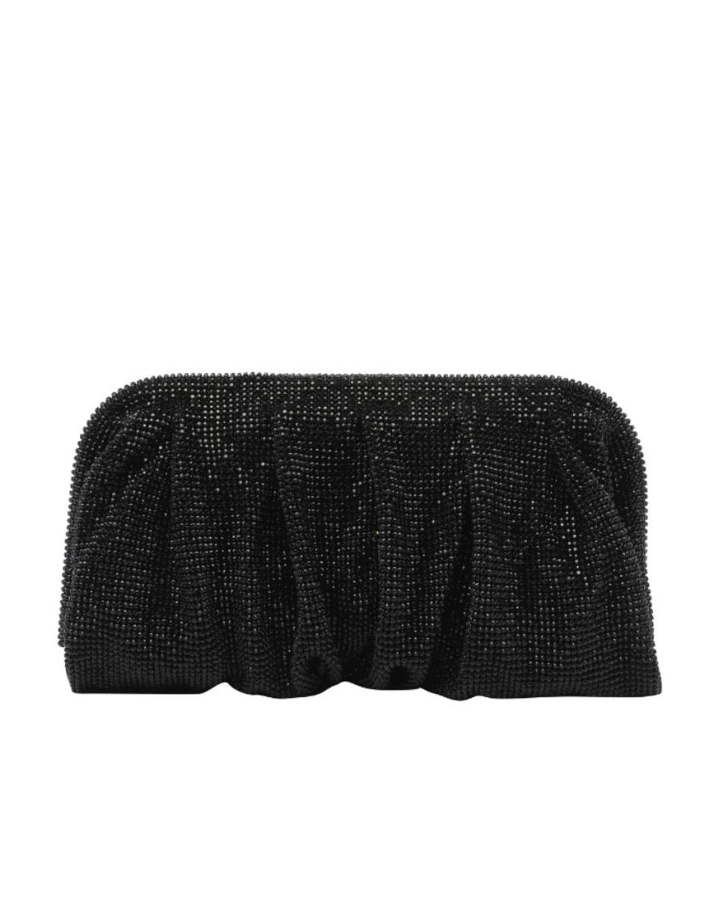 Benedetta Bruzziches Black Venus La Grande Embellished Clutch Bag