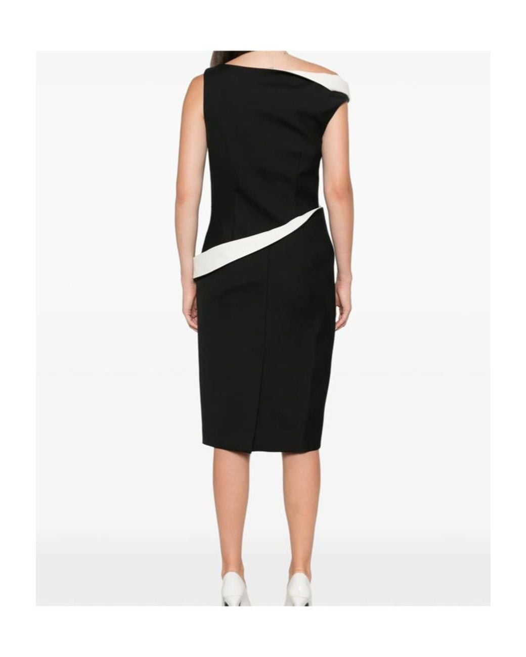 Rohe Black Asymmetrical Dress
