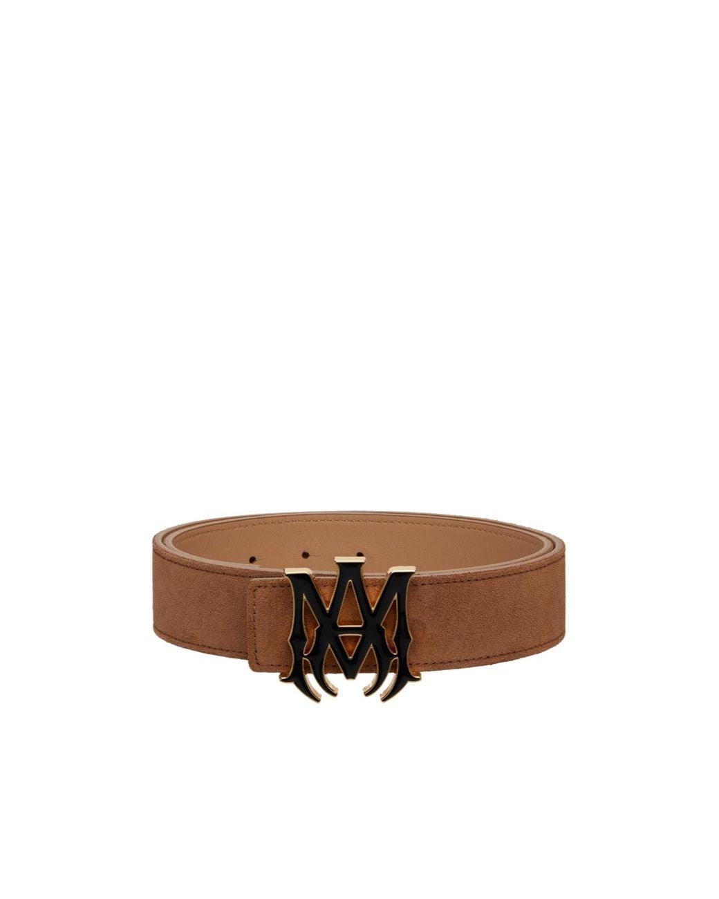 Amiri Brown Ma Suede Belt for men