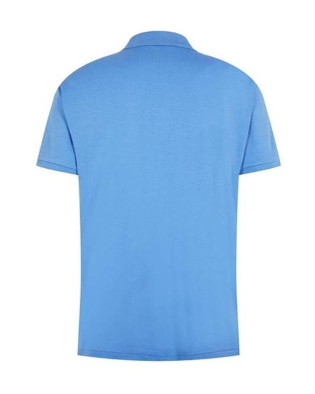 Polo Ralph Lauren Blue Short-Sleeved Polo Shirt for men