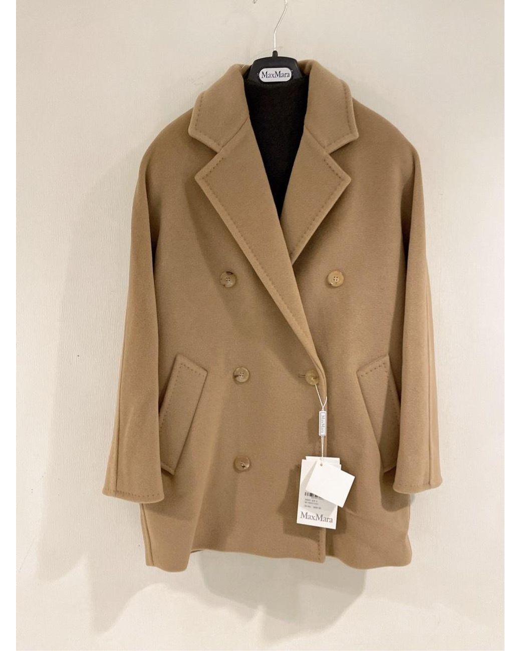 Max Mara Natural 101801 Short Icon Coat