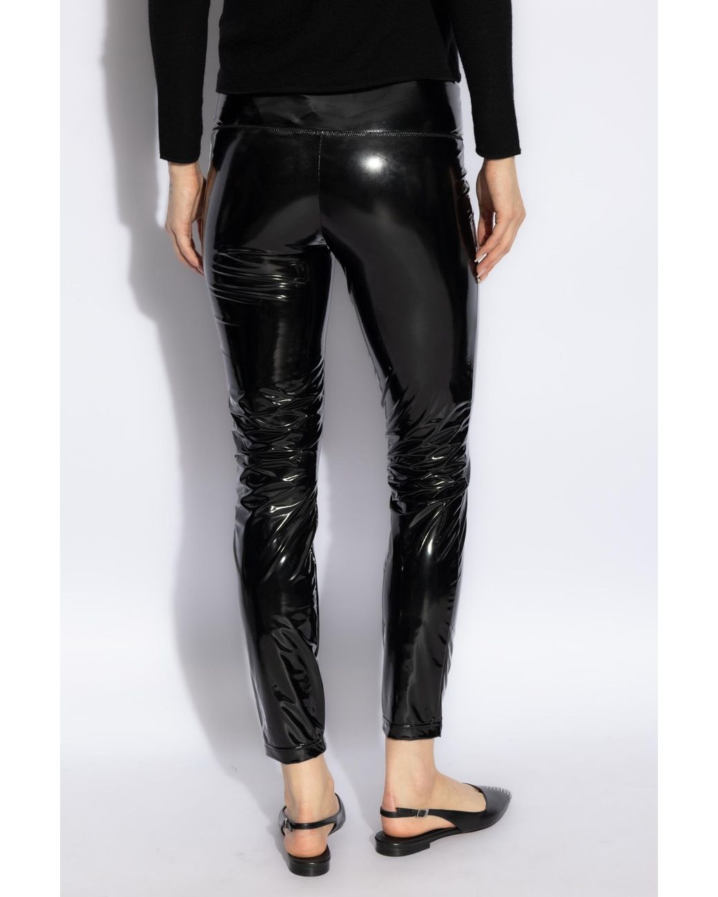 AllSaints Black High-Shine Skinny Pants