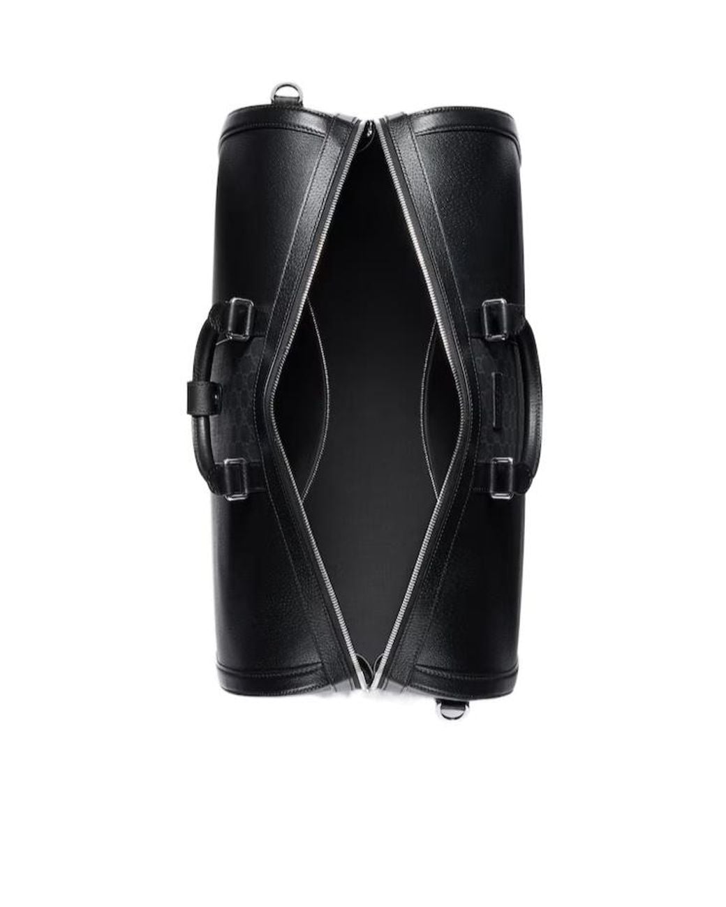 Gucci Black Gg Supreme Large Duffle Bag for men