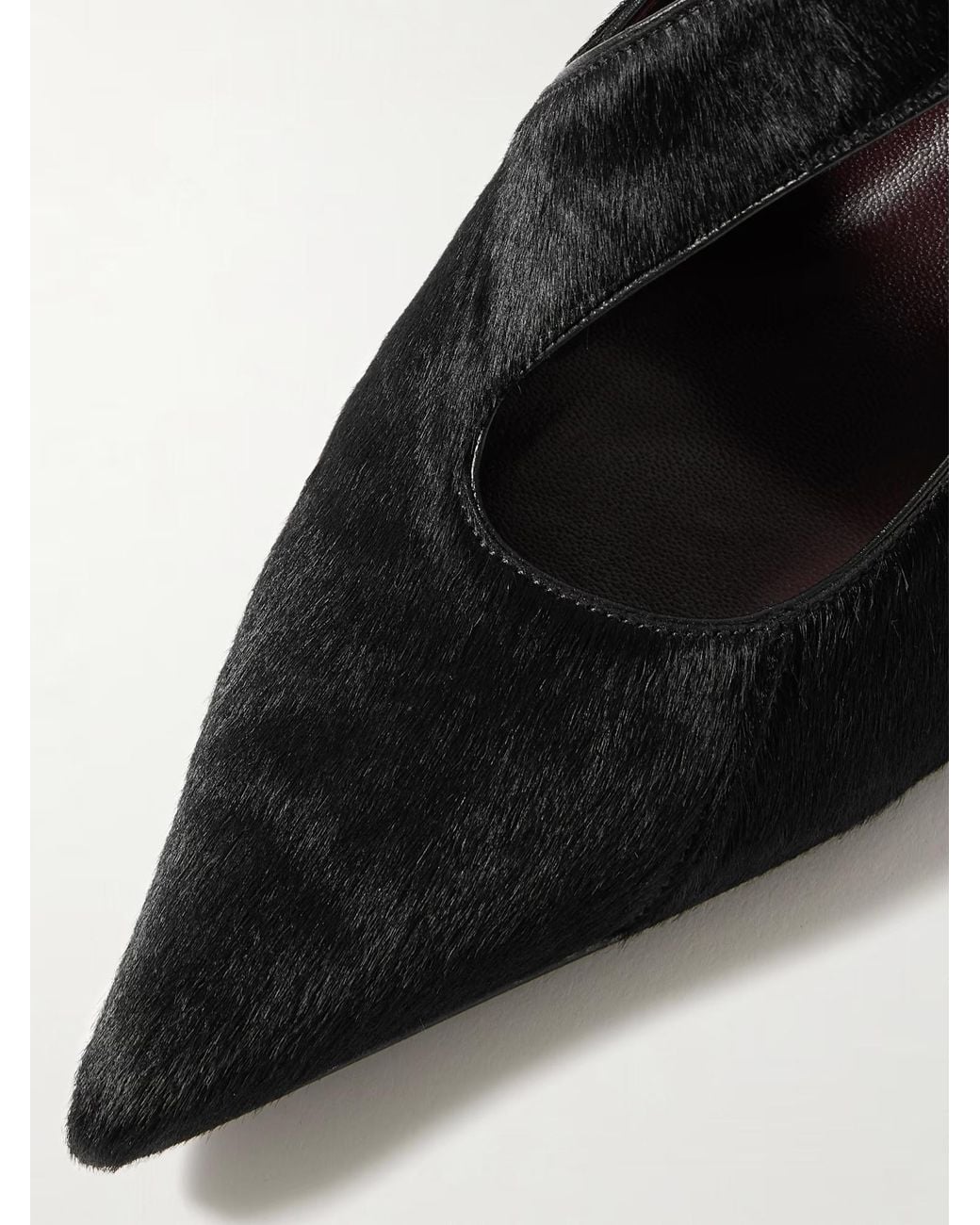 Khaite Black Pointed-Toe High Heels