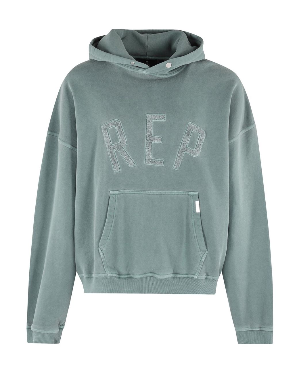 Represent Blue Hooded Pullover Sweater for men