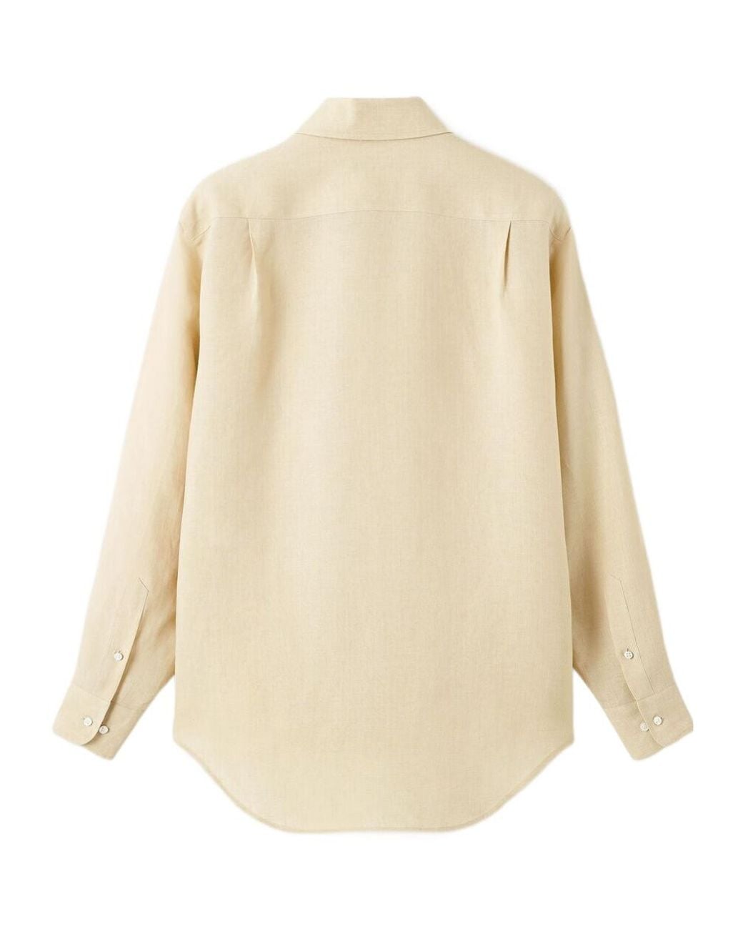 Loro Piana Natural Long-Sleeved Shirt