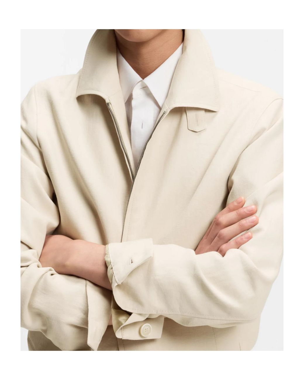 Boss Natural L Heston Bmb Zip Jacket for men