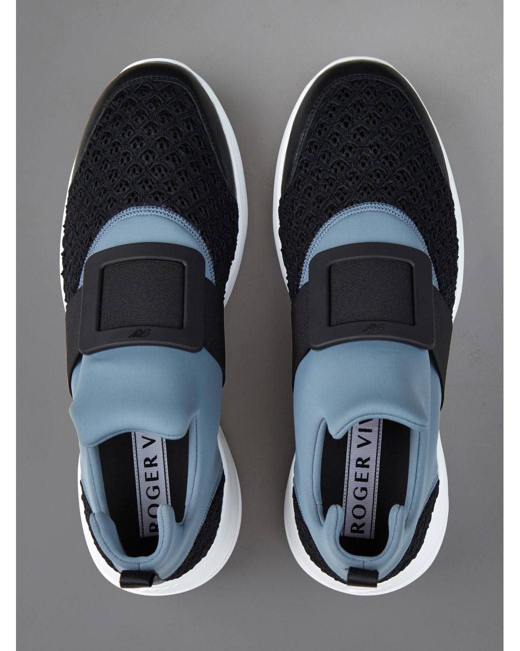 Roger Vivier Gray Viv Run Sneakers for men