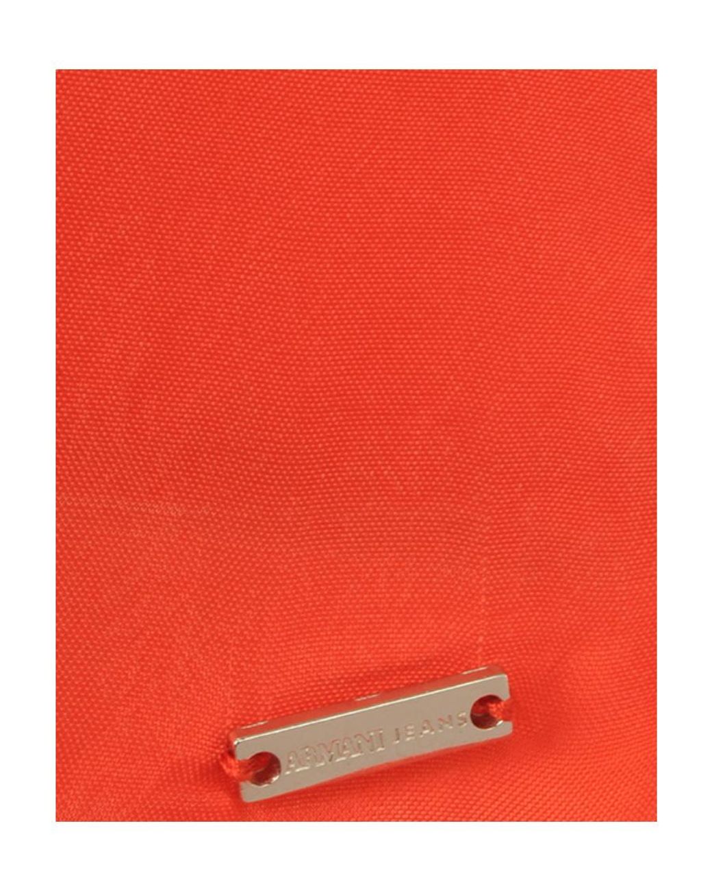 Armani Jeans Orange Logo Blouse