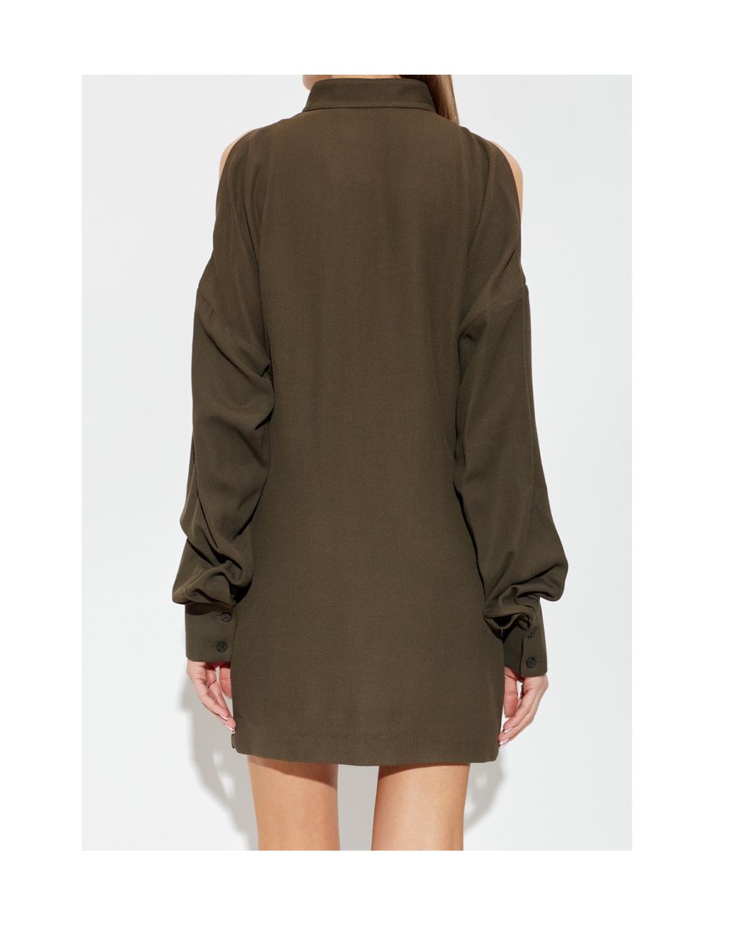 IRO Green Long-Sleeved Dress