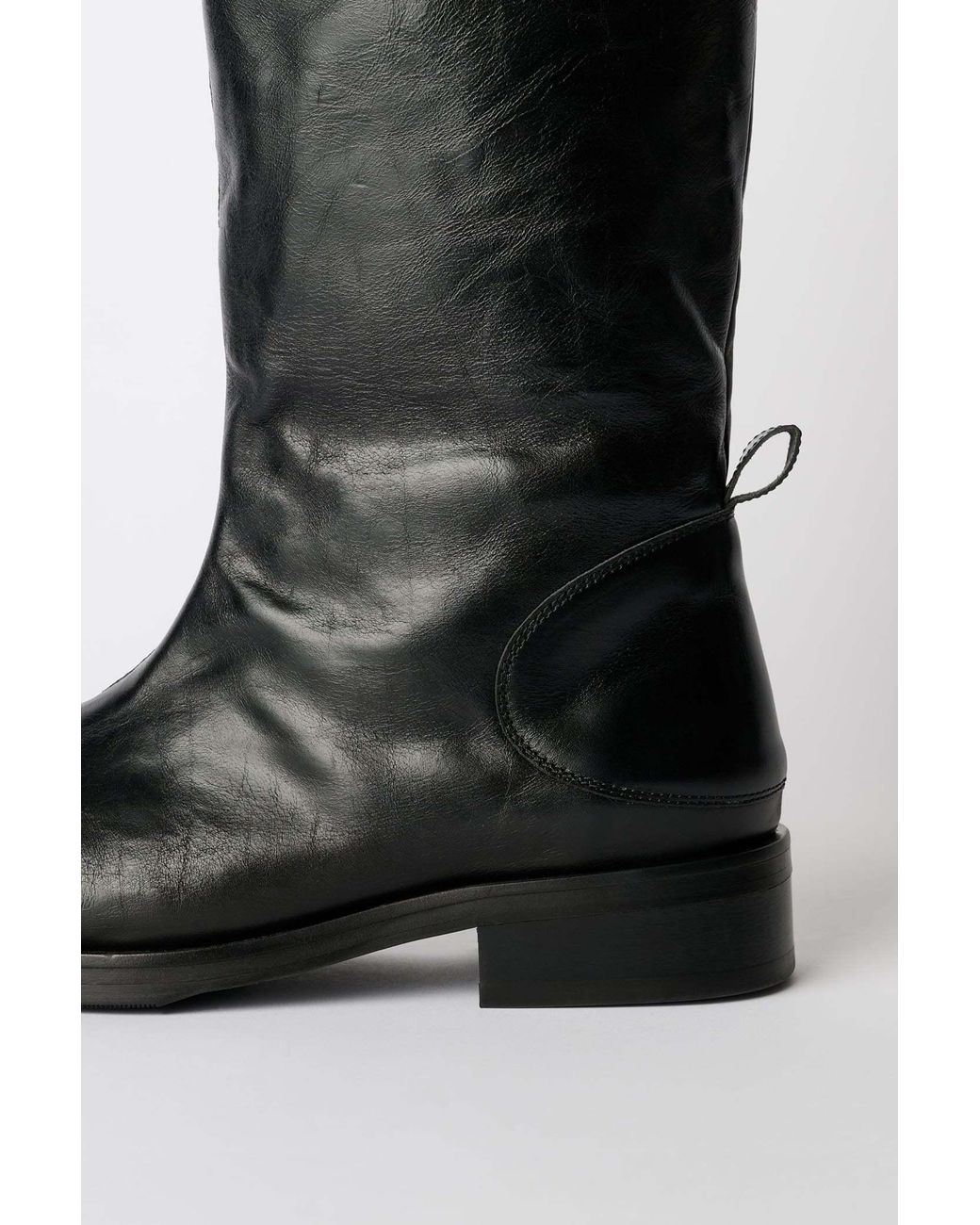 Our Legacy Black Haul Camion Boot