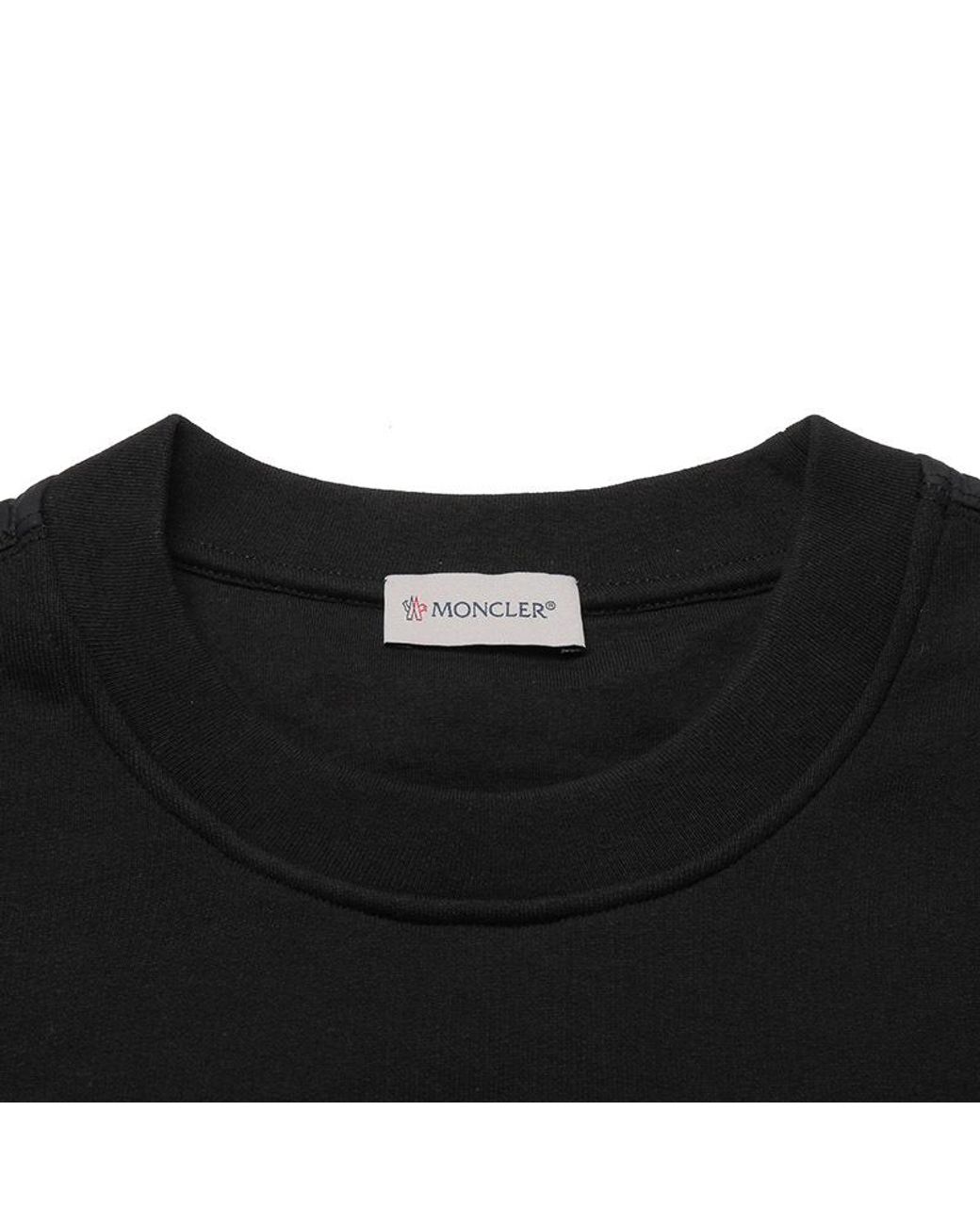 Moncler Black Logo Sweatshirt