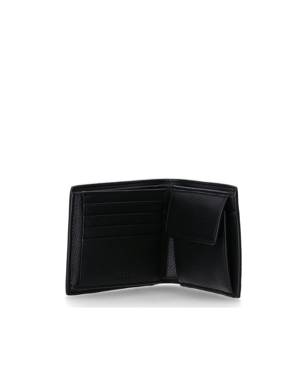 Boss Black Tri-Fold Wallet for men
