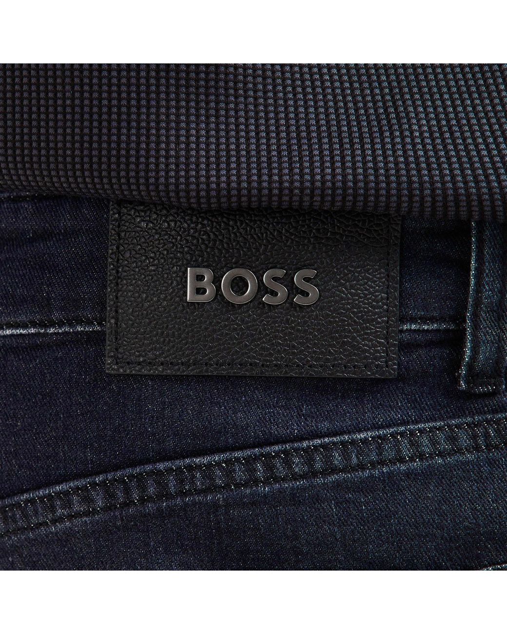 Boss Blue Simple Jeans for men