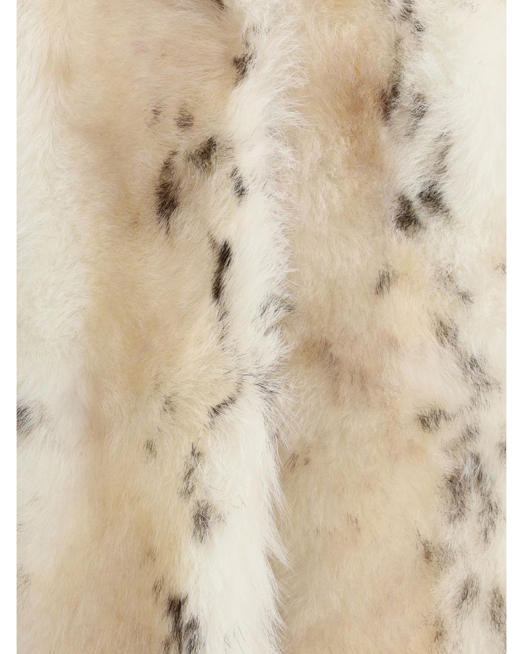 Valentino Natural Hook Closure Long-Sleeved Coat