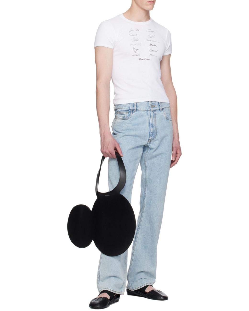 Coperni Black X Disney Mickey Tote Bag