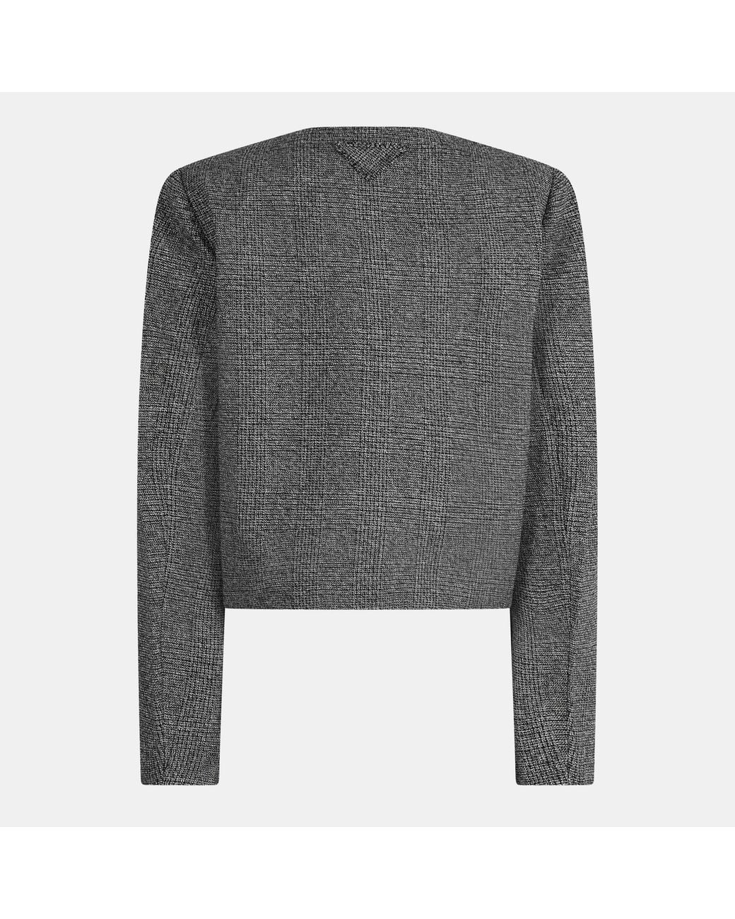 Prada Gray Stylish And Minimalist Suit Jacket