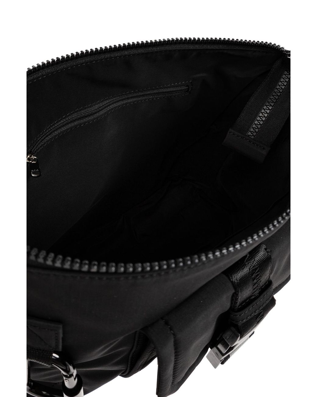 A.P.C. White Trek Buckle Crossbody Bag for men