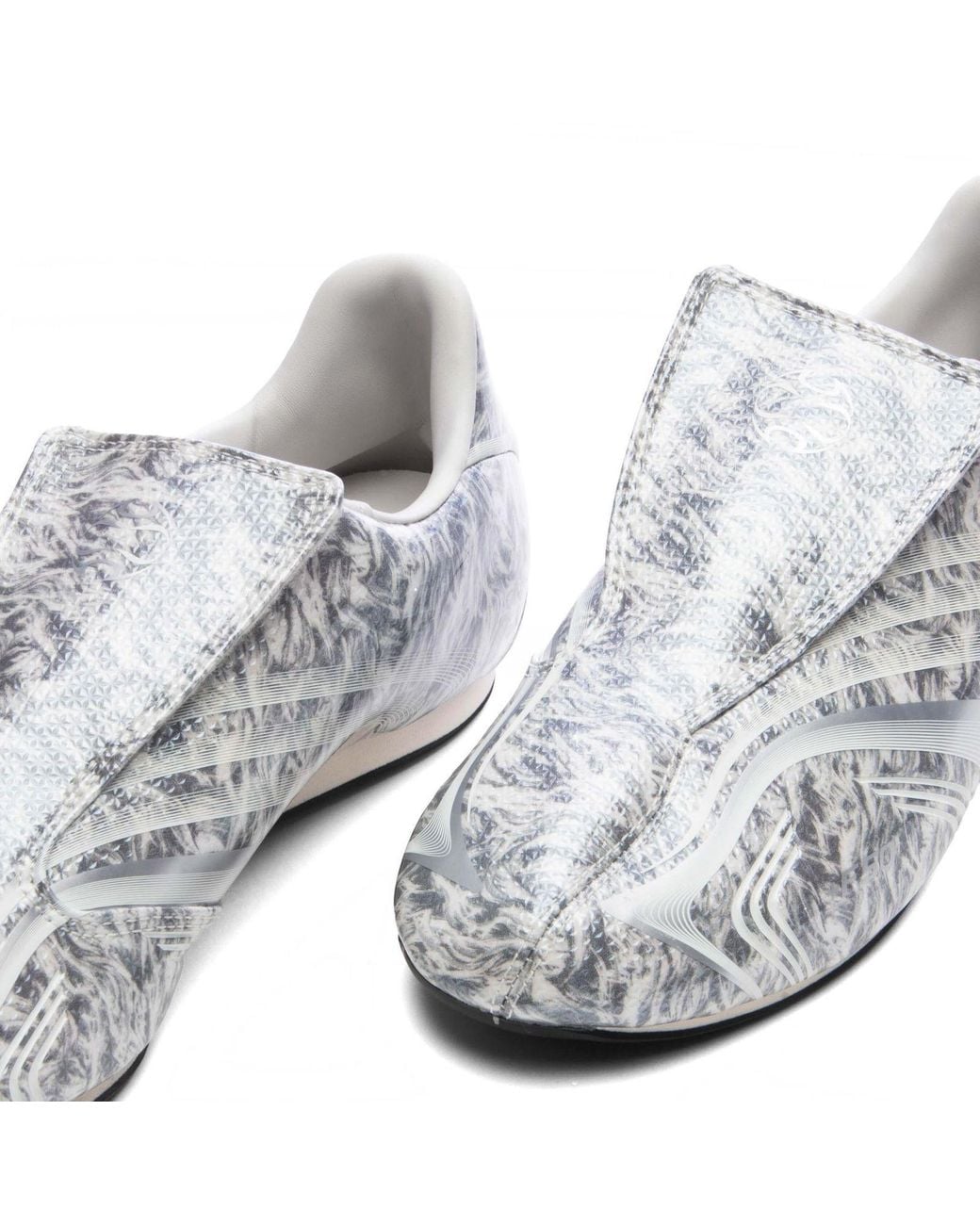 Adidas Originals White Taekwondo F 50 Slip-On Sneakers