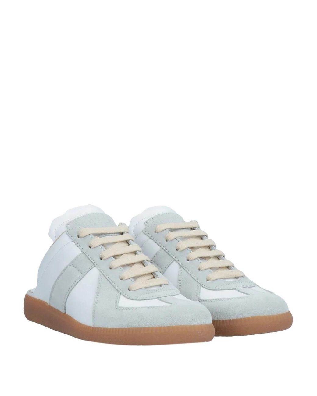 Maison Margiela White Mules And Clogs