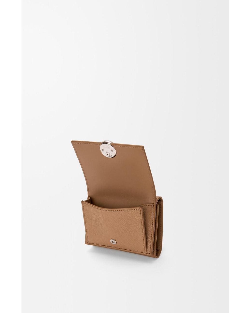 Loewe Natural Pebble Trifold Wallet