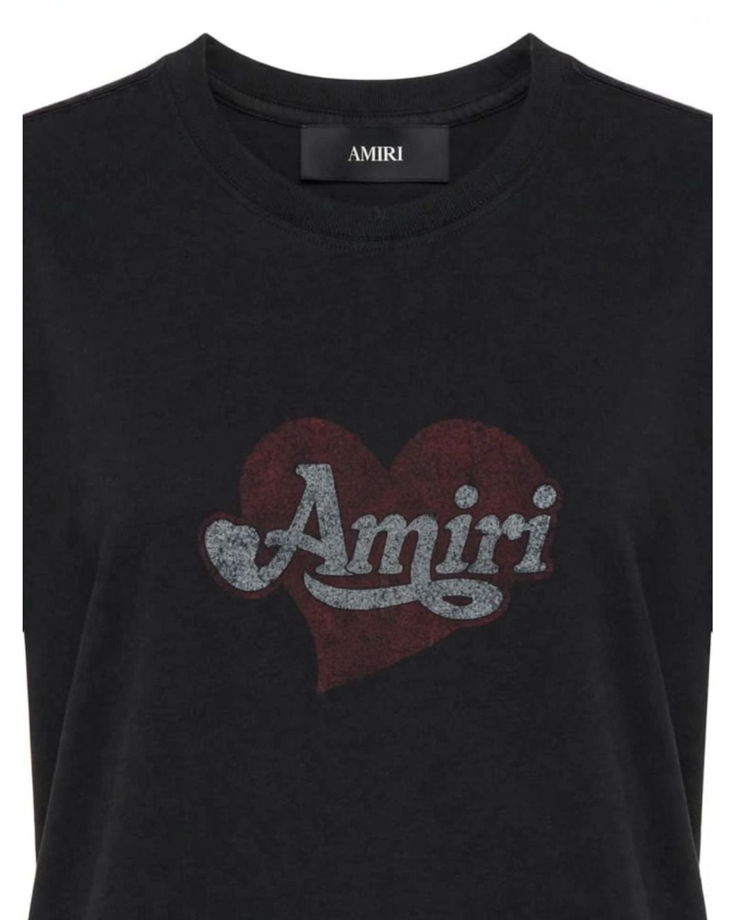 Amiri Black Heart Tee