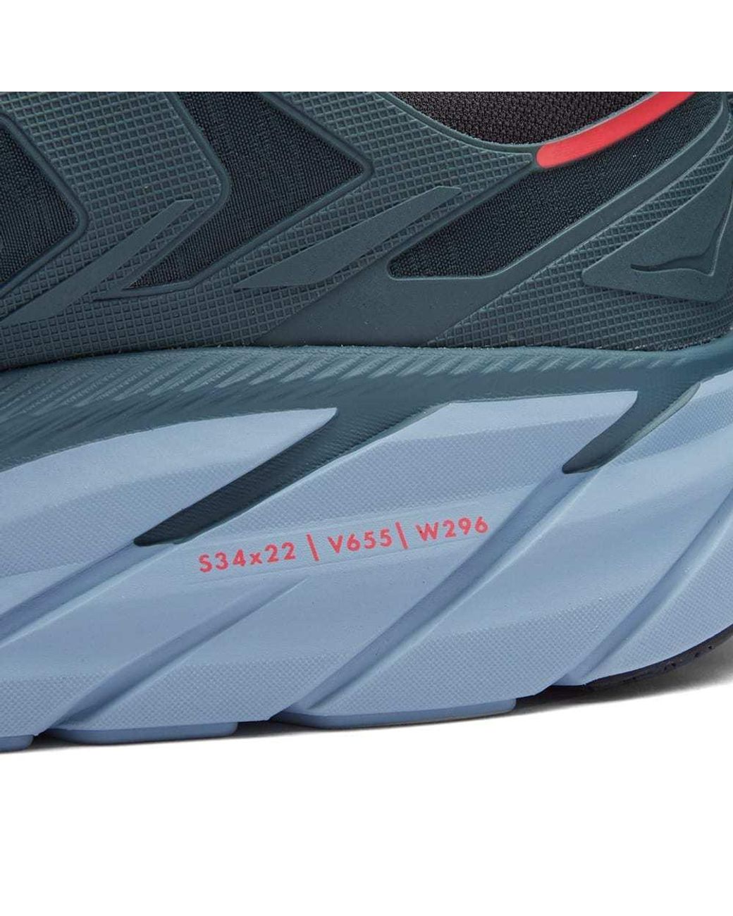 Hoka One One Blue Low-Top Sports Shoes for men
