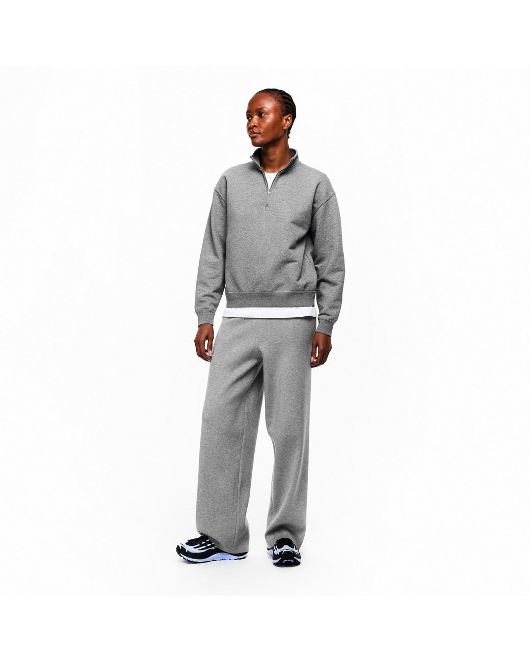 Canada Goose Gray 1/4 Zip Fleece