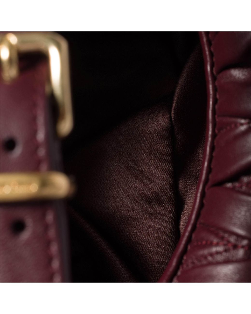 Miu Miu Purple Matelassé Nappa Leather Clutch
