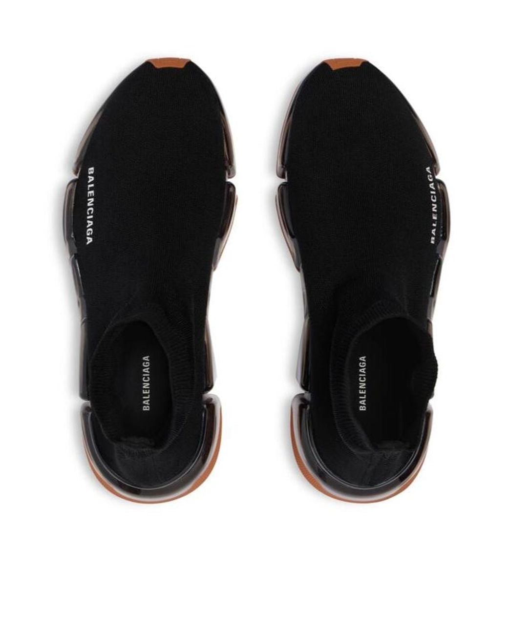 Balenciaga Black Sock High-Top Sneakers for men