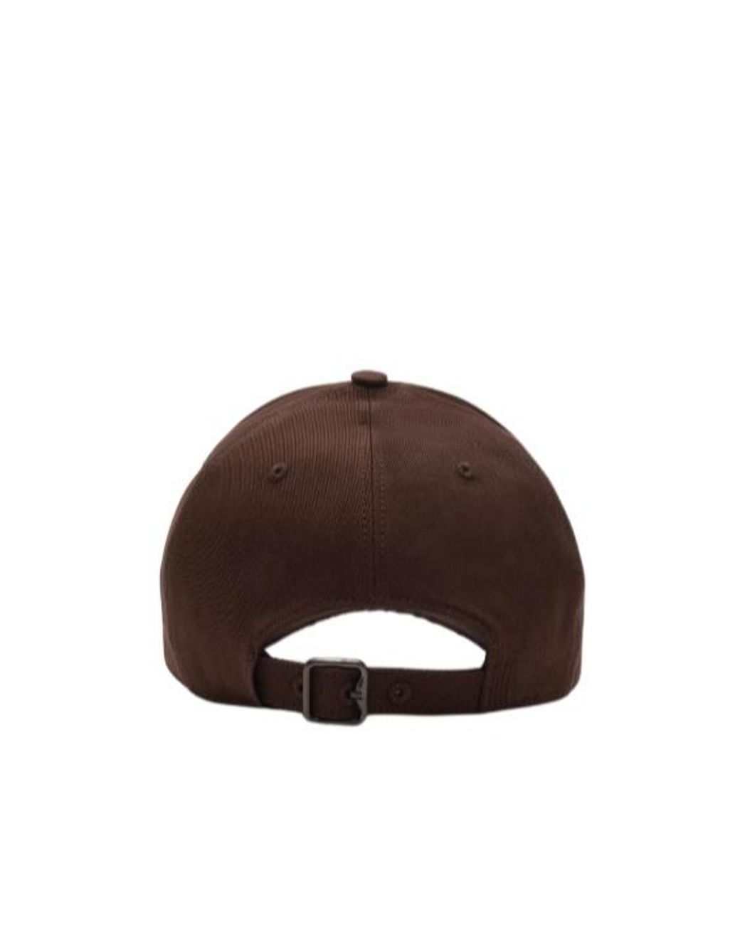 Burberry Brown Thistle Shield Gabardine Baseball Cap
