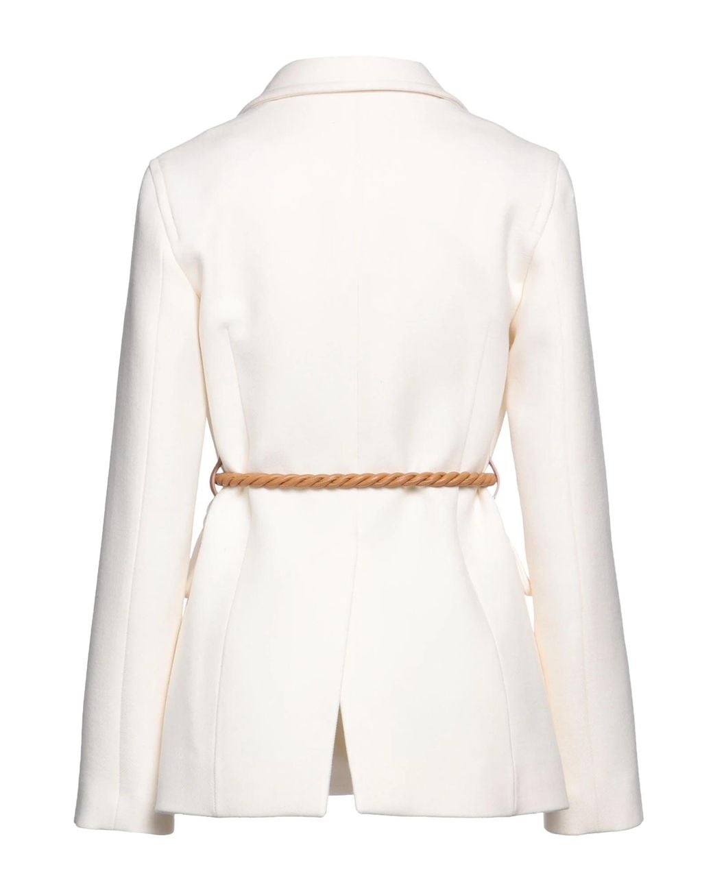 Chloé White Minimalist Single- Blazer