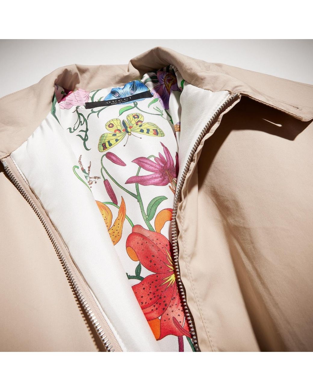 Gucci Natural Zip Jacket
