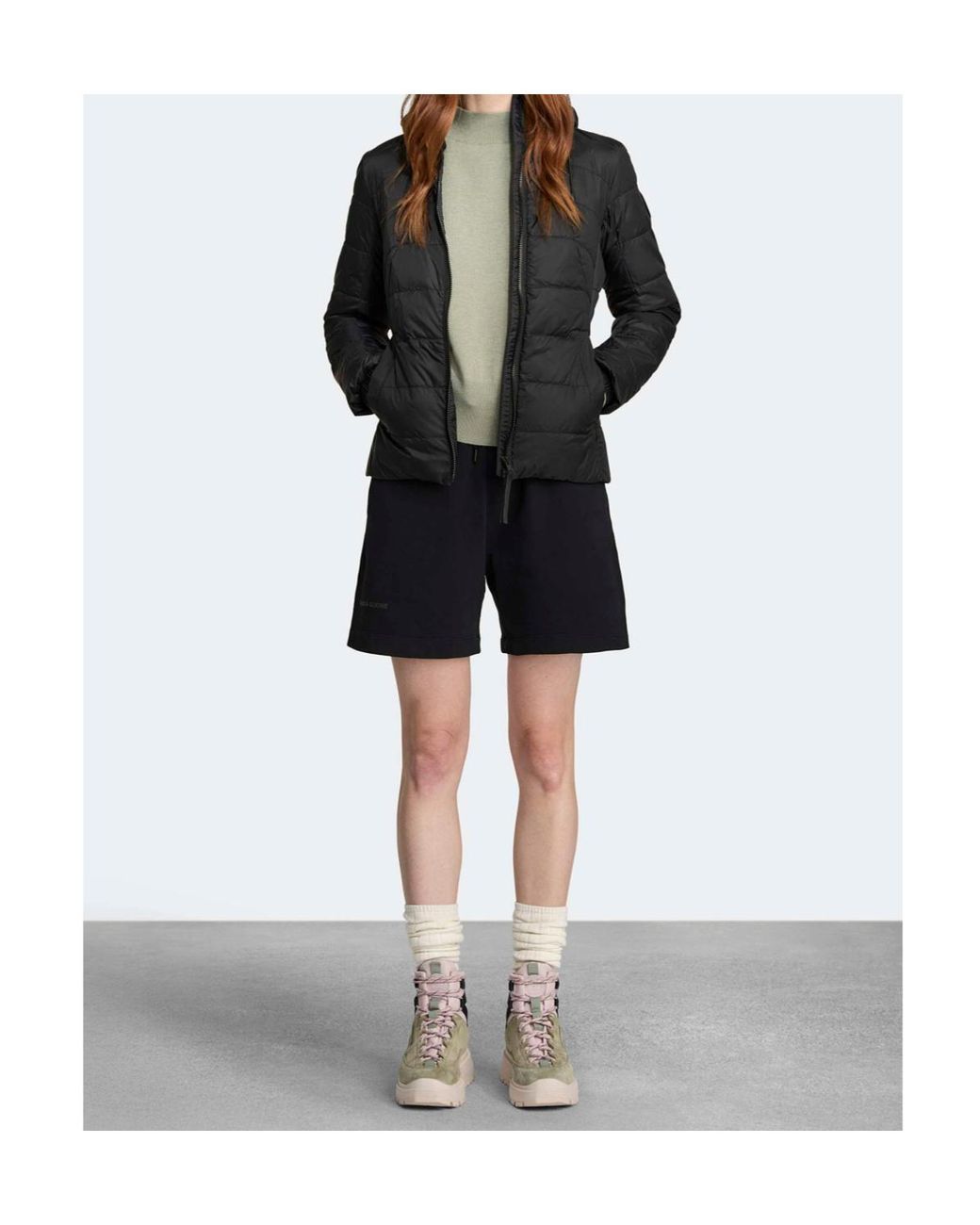 Canada Goose Black Abbott Hoodie Disc