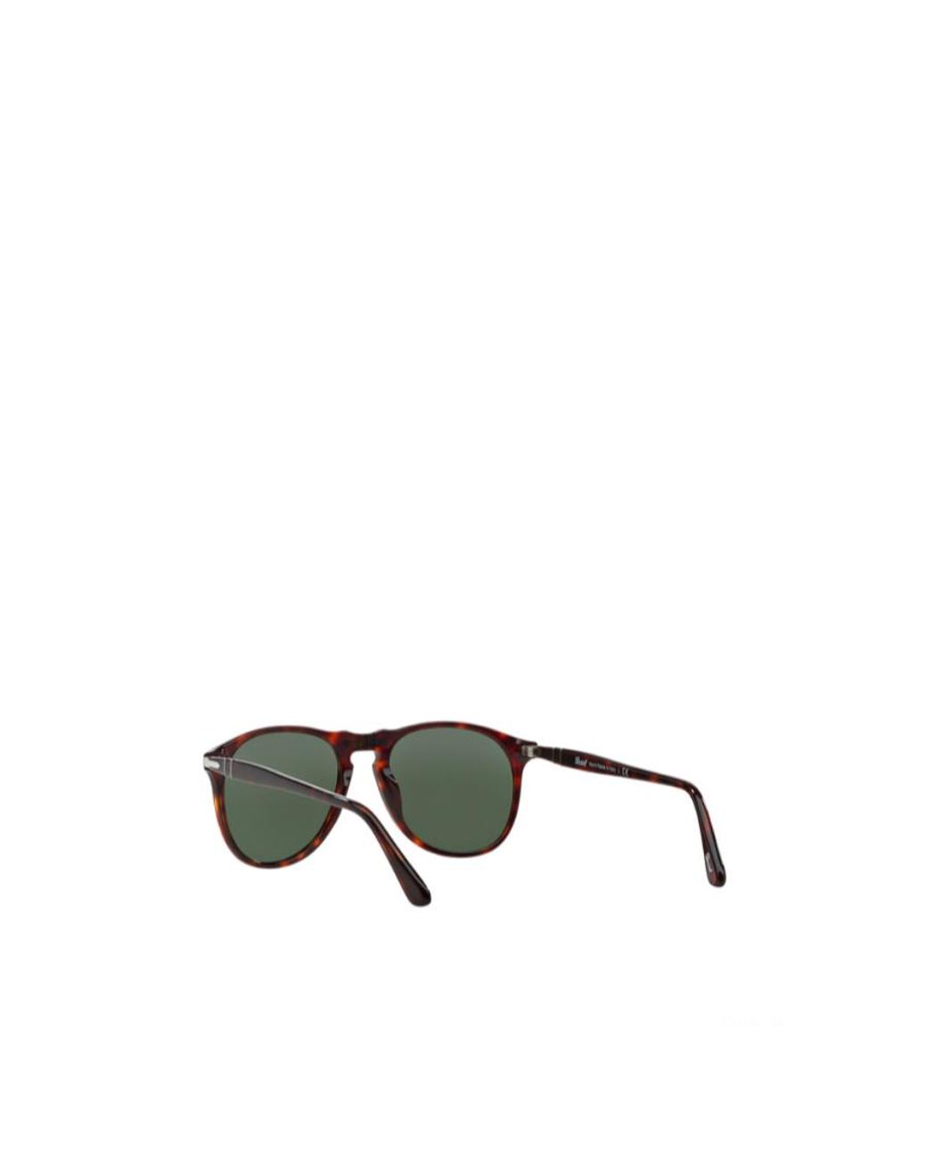 Persol Green Round Frame Sunglasses