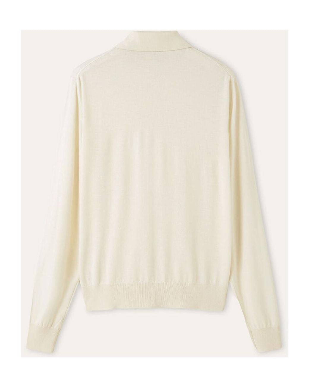 Loro Piana White Royal Lightness Polo Shirt